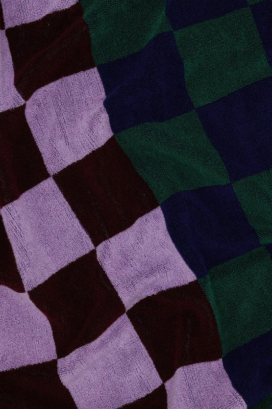 Baggu Bath Towel - Jewel Checks