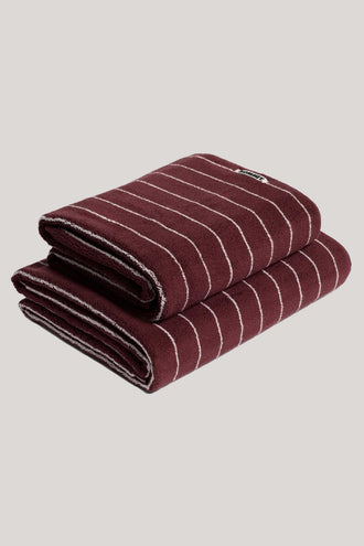 Hommey Bath Sheet - Merlot