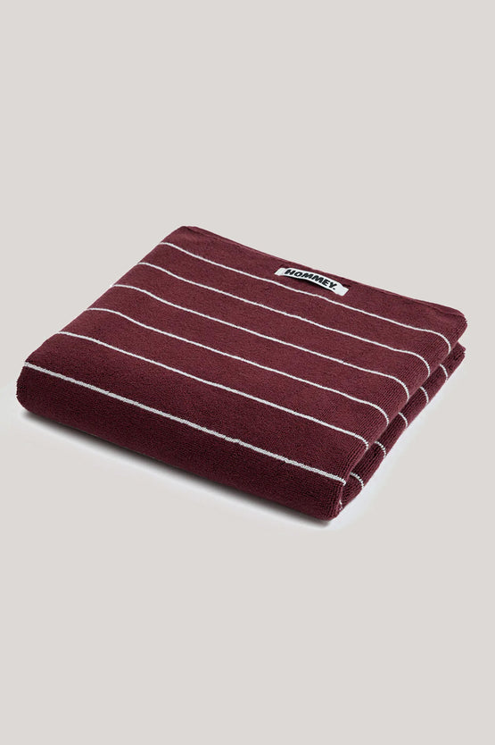 Hommey Bath Mat - Merlot
