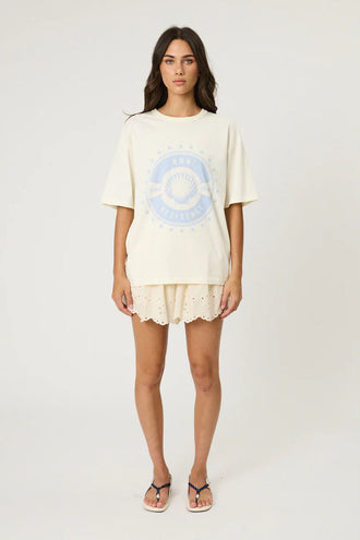 Remain Beach Bound Tee - Bone