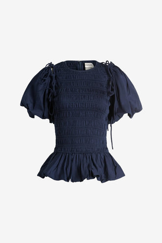 Damson Madder Becca Blouse - Navy