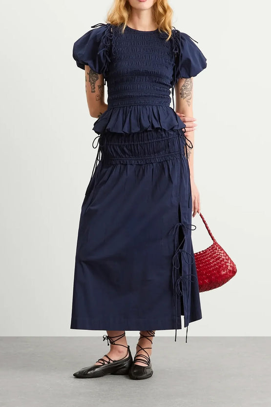 Damson Madder Becca Blouse - Navy