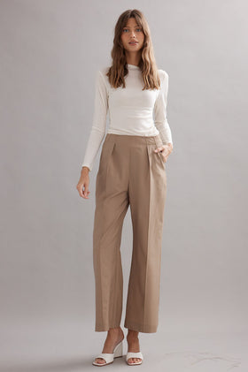 Caitlin Crisp Beckham Pant - Tan