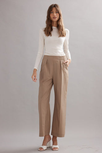 Caitlin Crisp Beckham Pant - Tan