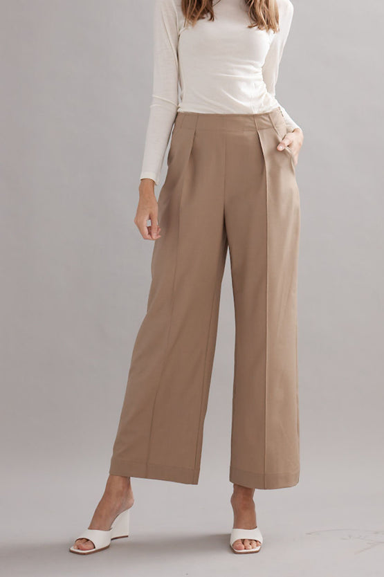 Caitlin Crisp Beckham Pant - Tan
