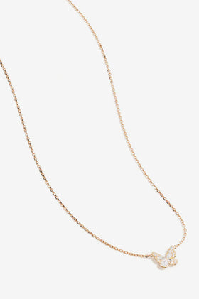 By Charlotte I Believe, I Become Necklace - Gold