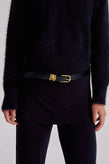 Brie Leon Organica Belt - Black/Gold