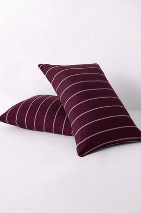 Hommey Pillowcase Pair - Mulberry