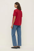 Assembly Organic Base Tee - Mulberry