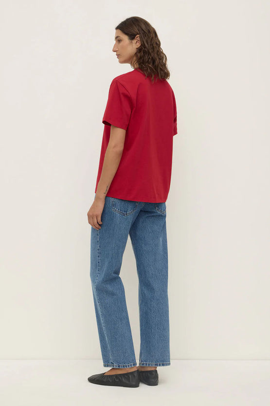 Assembly Organic Base Tee - Mulberry