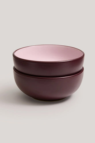 Hommey Breakfast Bowl 2 Pack - Boysenberry