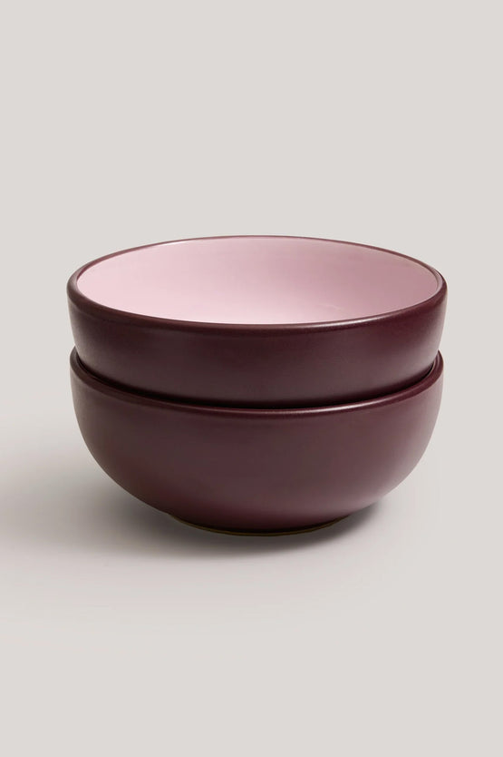 Hommey Breakfast Bowl 2 Pack - Boysenberry
