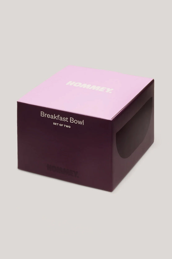 Hommey Breakfast Bowl 2 Pack - Boysenberry