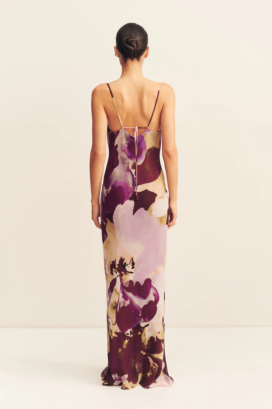 Shona Joy Gia Bias Maxi - Lilac Bloom