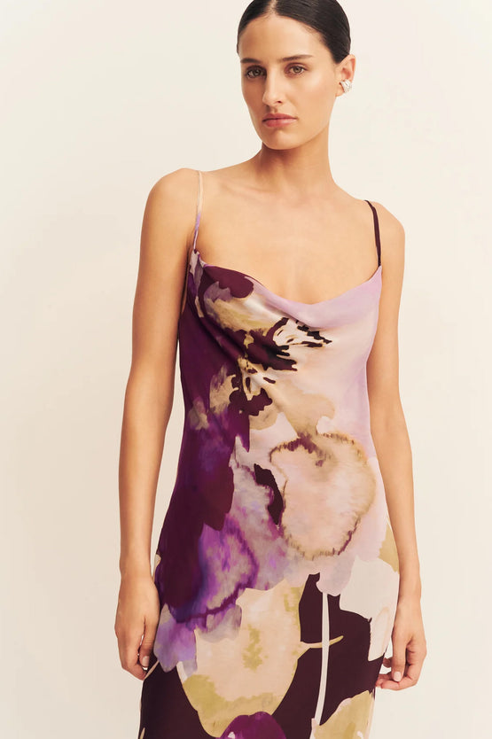 Shona Joy Gia Bias Maxi - Lilac Bloom