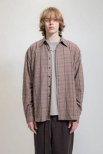 Beach Brains Big LS Shirt - Russet