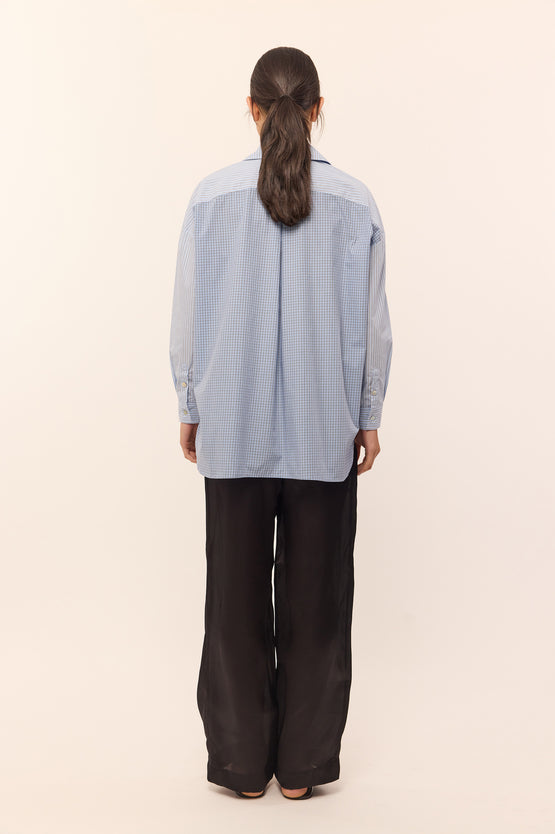Pharlain Billie Shirt - Sky Blue