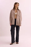 Pharlain Billie Shirt - Red/Tan