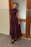 Ruby Birdie Maxi - Burgundy