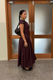 Ruby Birdie Maxi - Burgundy