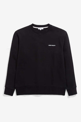 Norse Projects Arne Relaxed Sweat - Black