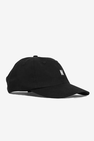 Norse Projects Twill Sports Cap - Black