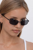 Lu Goldie Yuki Sunglasses - Black
