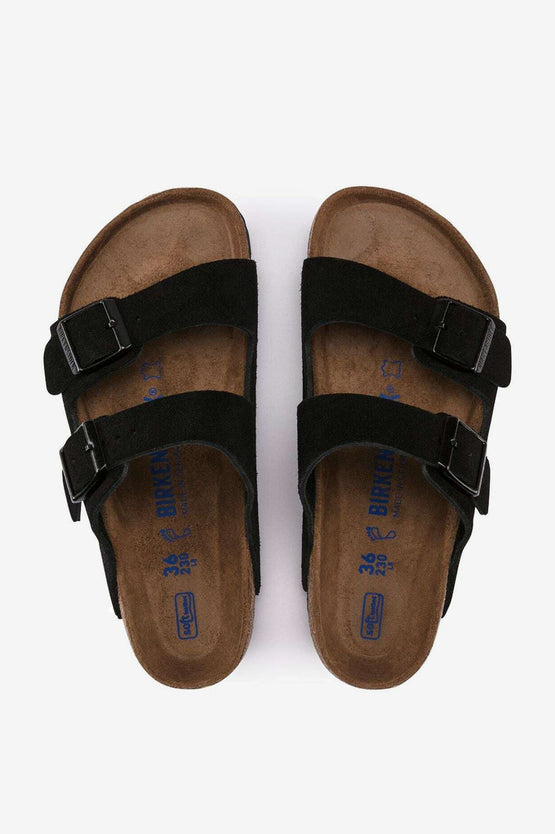 Birkenstock Arizona SFB Suede - Black