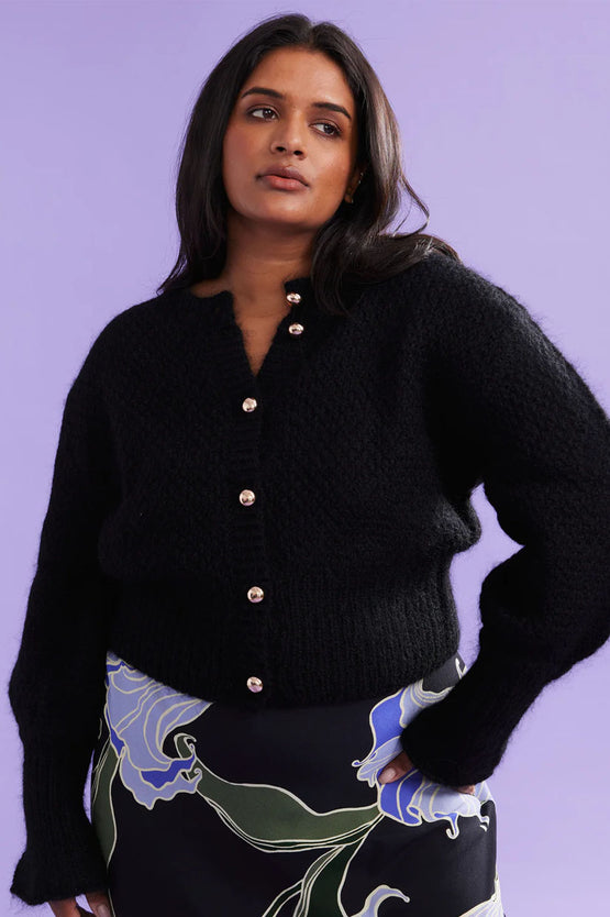 Ruby Matilda Cardigan - Black