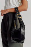 Brie Leon Everyday Croissant Bag - Black