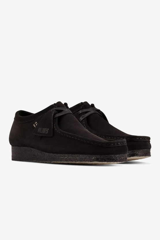 Clarks Originals Mens Wallabee - Black Suede