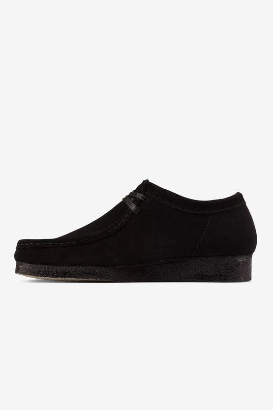 Clarks Originals Mens Wallabee - Black Suede