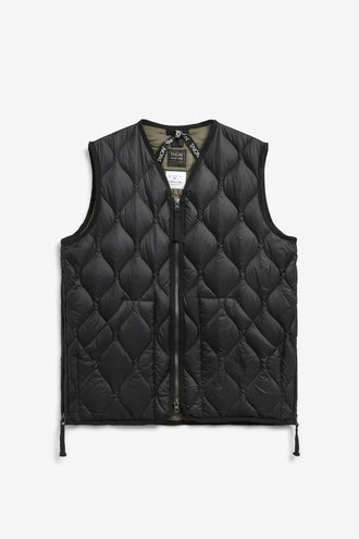 Taion Military V Neck Soft Shell Vest - Black