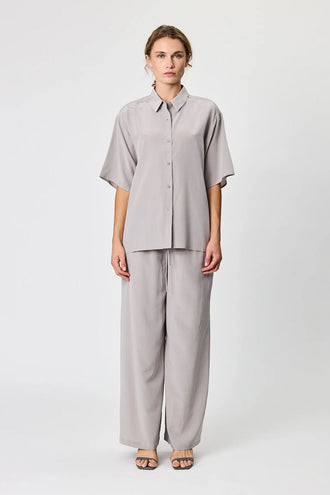 Remain Blake Wide Leg Pant - Ash