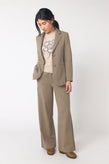 Sylvester Twin Striped Blazer - Stone