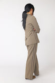 Sylvester Twin Striped Blazer - Stone