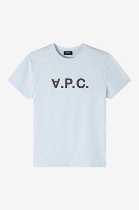 A.P.C W T-Shirt VPC Colour F - Bleu Clair