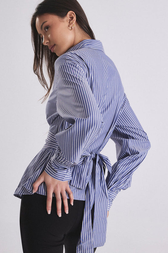 Gracious Vela Shirt - Bleu
