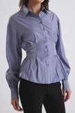 Gracious Vela Shirt - Bleu