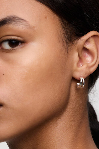 Meadowlark Bliss Hoops Small - 23K Gold