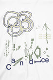 Candice Bloom Tee - White