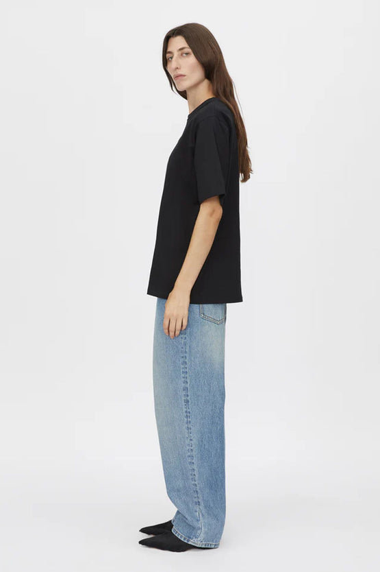 Camilla and Marc Bloom Embroidered Tee - Black