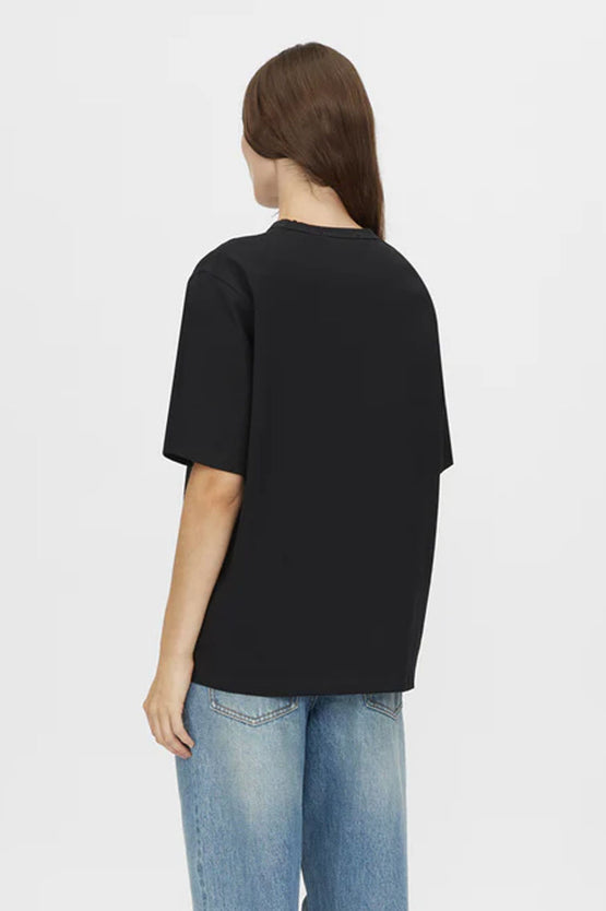 Camilla and Marc Bloom Embroidered Tee - Black