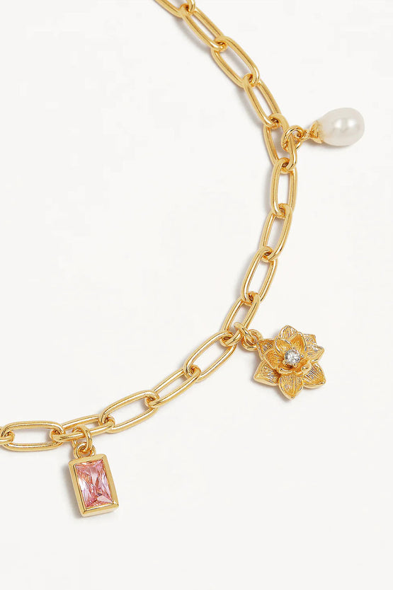 By Charlotte Bloom With Grace Bracelet - Gold
