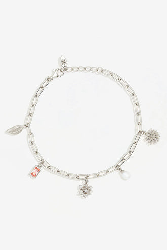 By Charlotte Bloom With Grace Bracelet - Silver