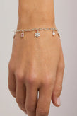 By Charlotte Bloom With Grace Bracelet - Silver