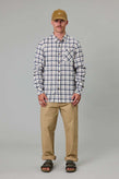 Just Another Fisherman Boatyard Shirt - Blue Check