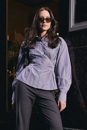 Gracious Vela Shirt - Bleu