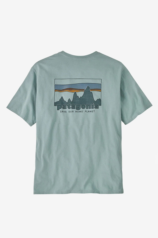 Patagonia '73 Skyline T-Shirt - Thermal Blue
