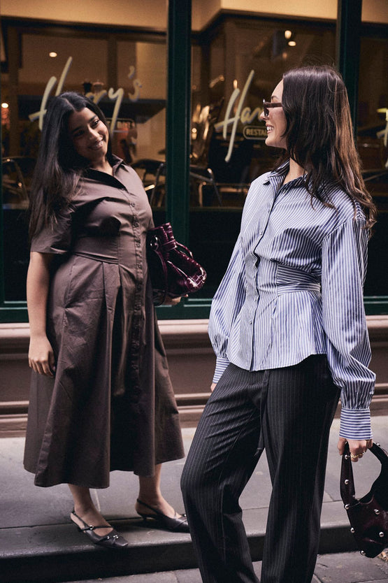 Gracious Vela Shirt - Bleu